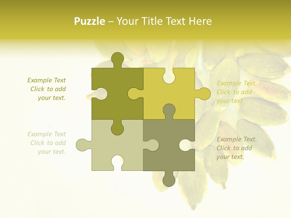 Snack Peeled Season PowerPoint Template