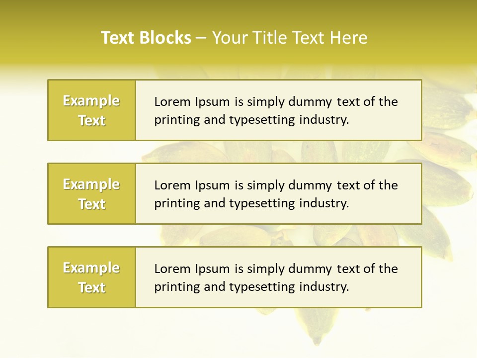 Snack Peeled Season PowerPoint Template