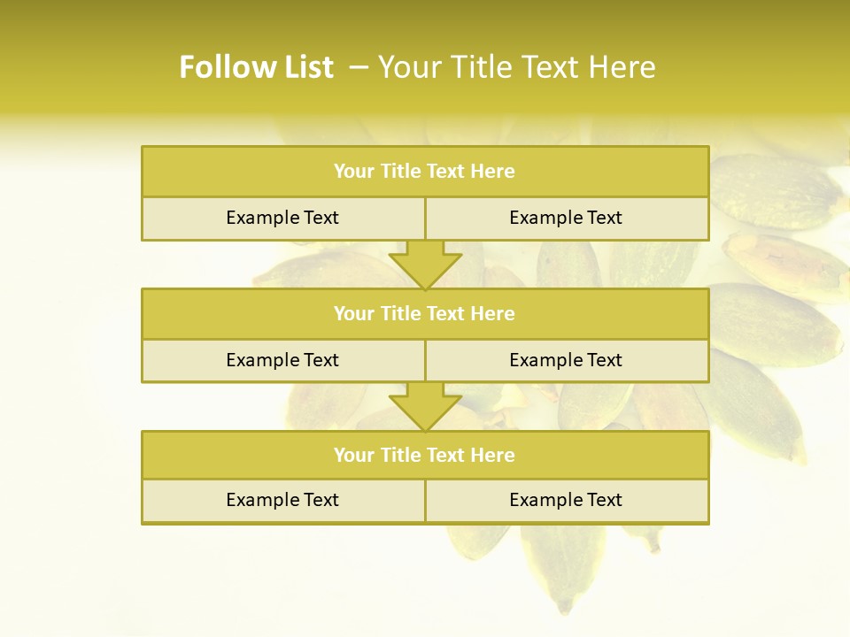 Snack Peeled Season PowerPoint Template