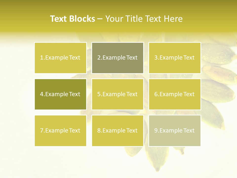 Snack Peeled Season PowerPoint Template