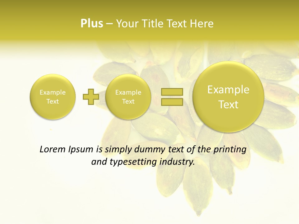 Snack Peeled Season PowerPoint Template