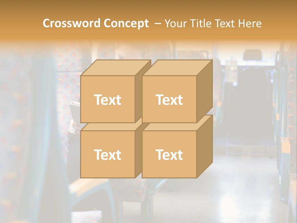 Music Woman Caucasian PowerPoint Template