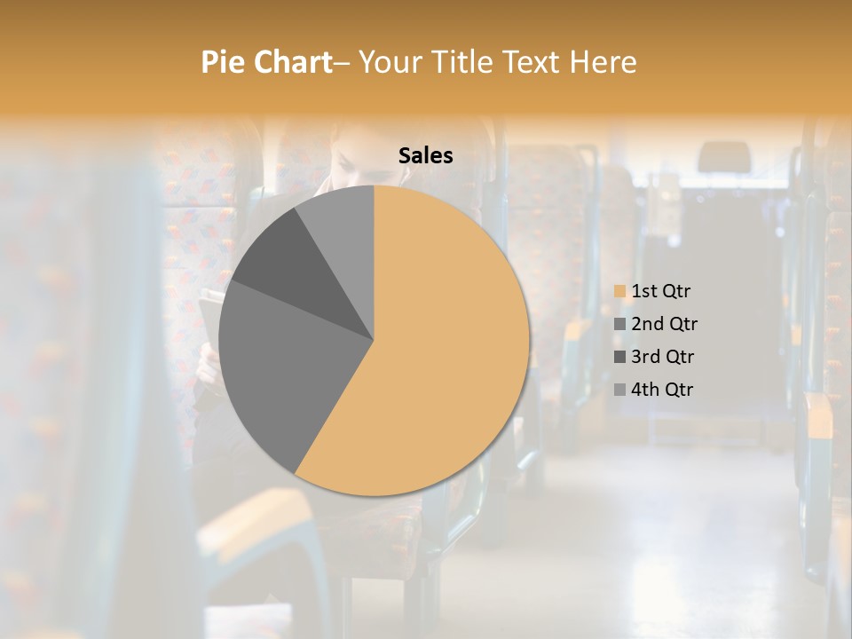 Music Woman Caucasian PowerPoint Template