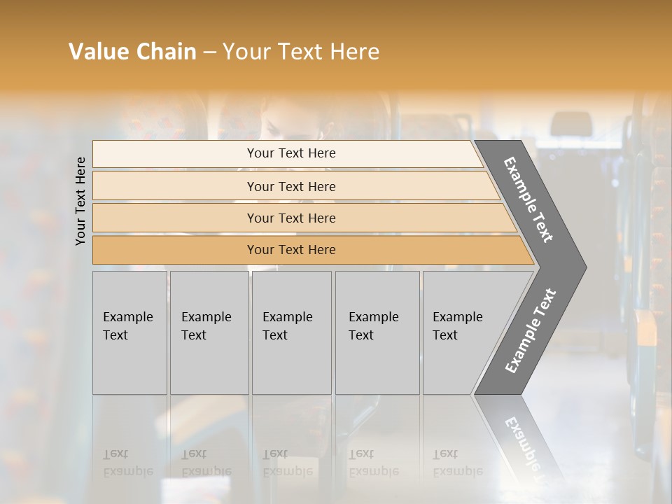 Music Woman Caucasian PowerPoint Template