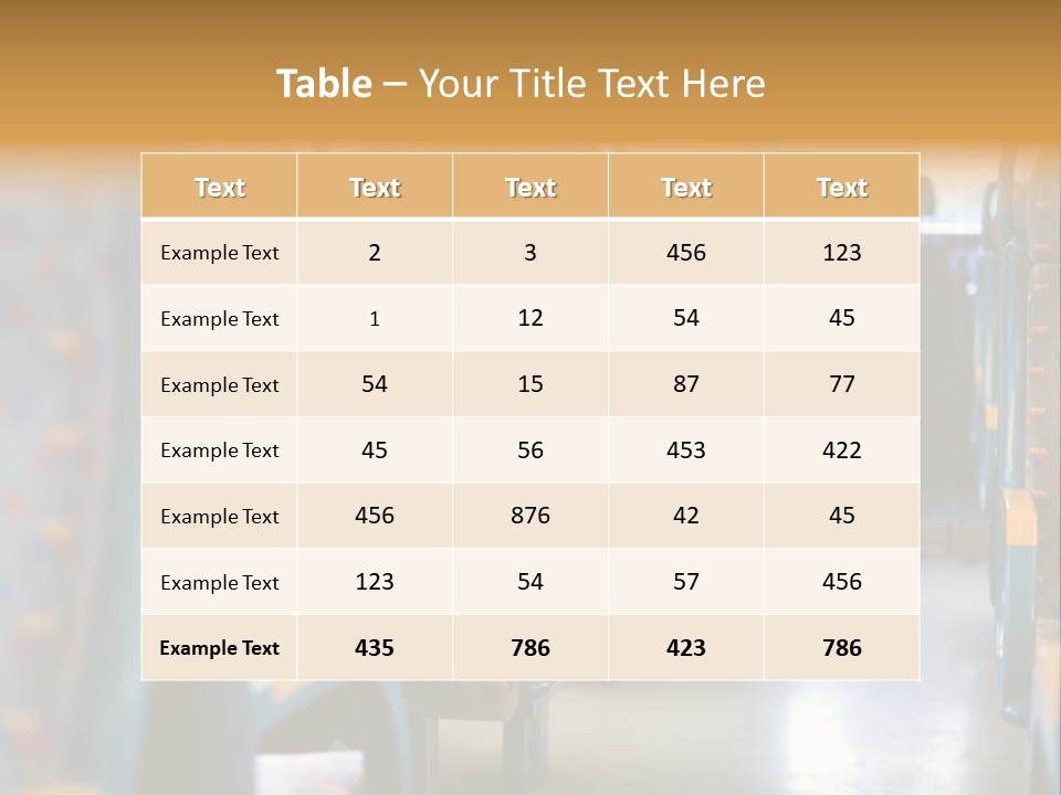 Music Woman Caucasian PowerPoint Template