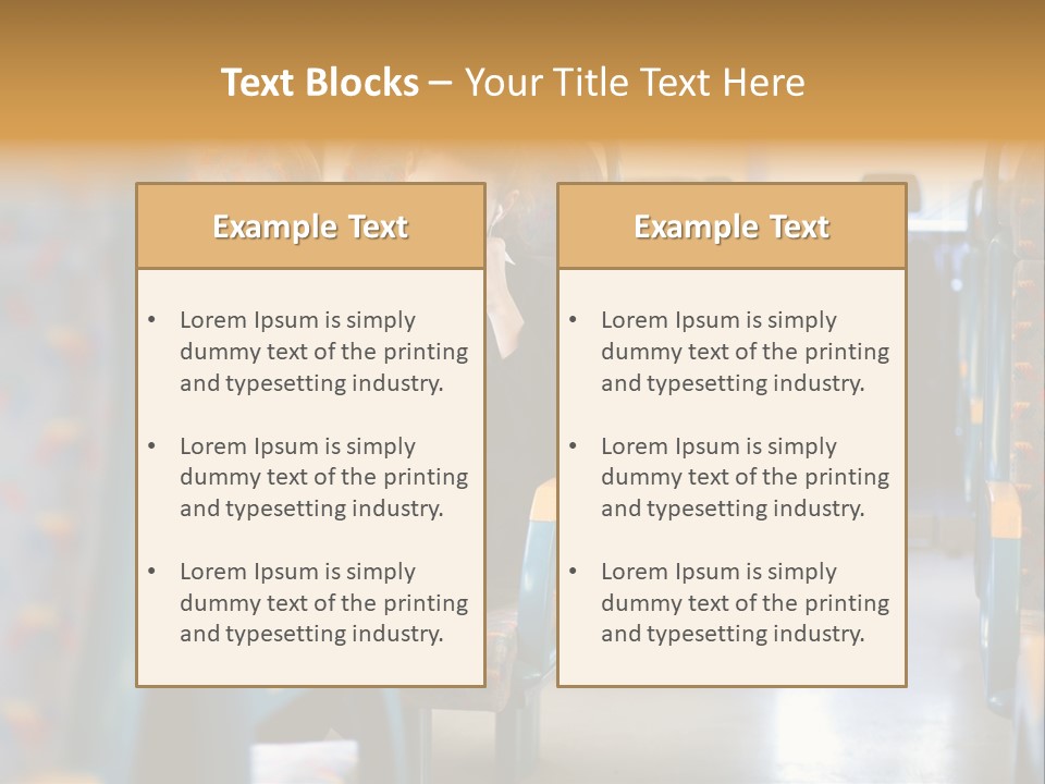 Music Woman Caucasian PowerPoint Template