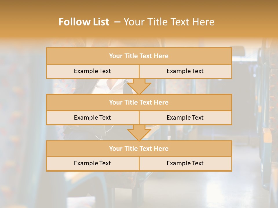 Music Woman Caucasian PowerPoint Template