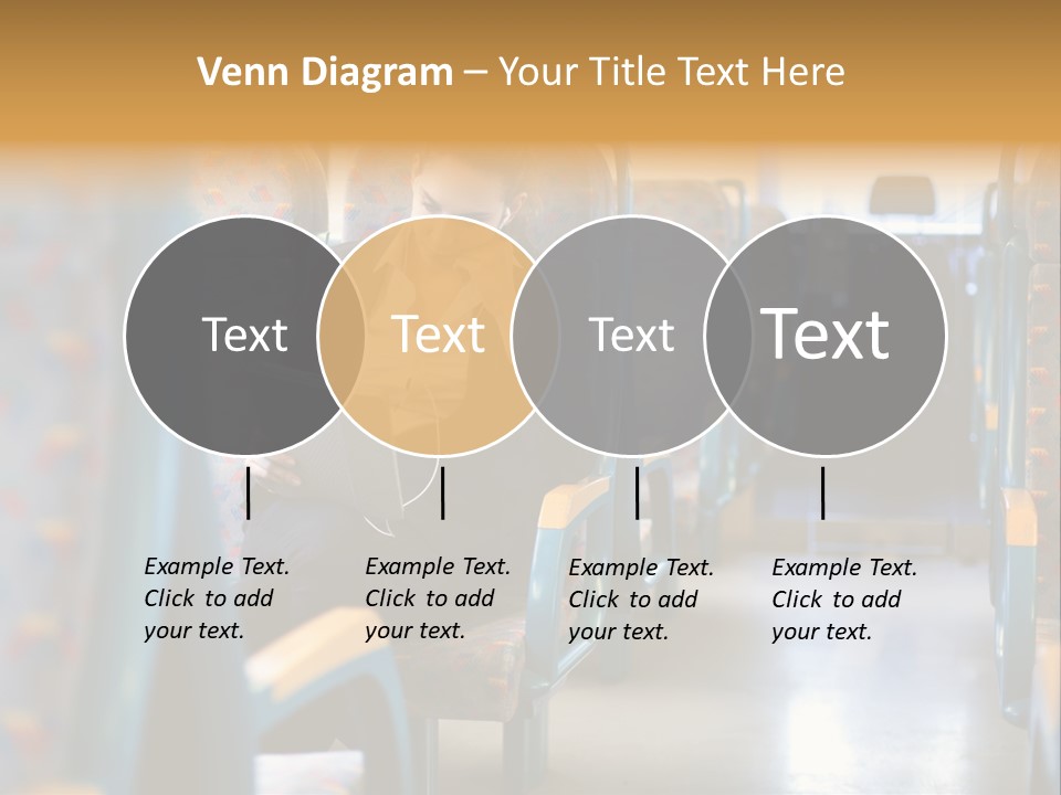 Music Woman Caucasian PowerPoint Template