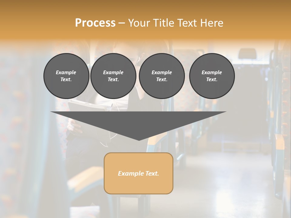 Music Woman Caucasian PowerPoint Template