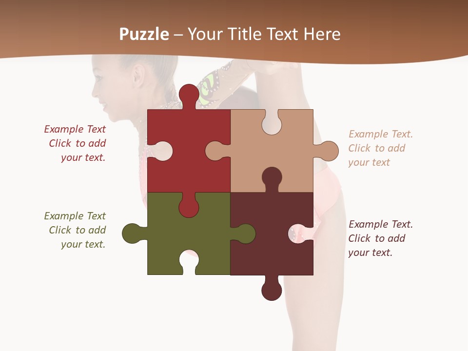 Candy Dessert Muffin PowerPoint Template