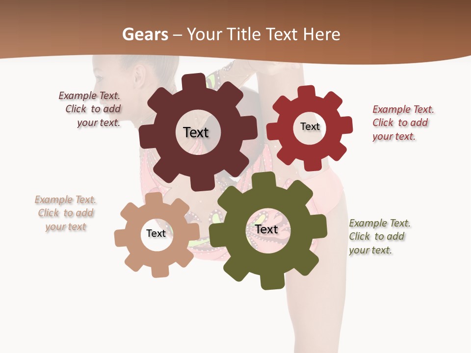 Candy Dessert Muffin PowerPoint Template