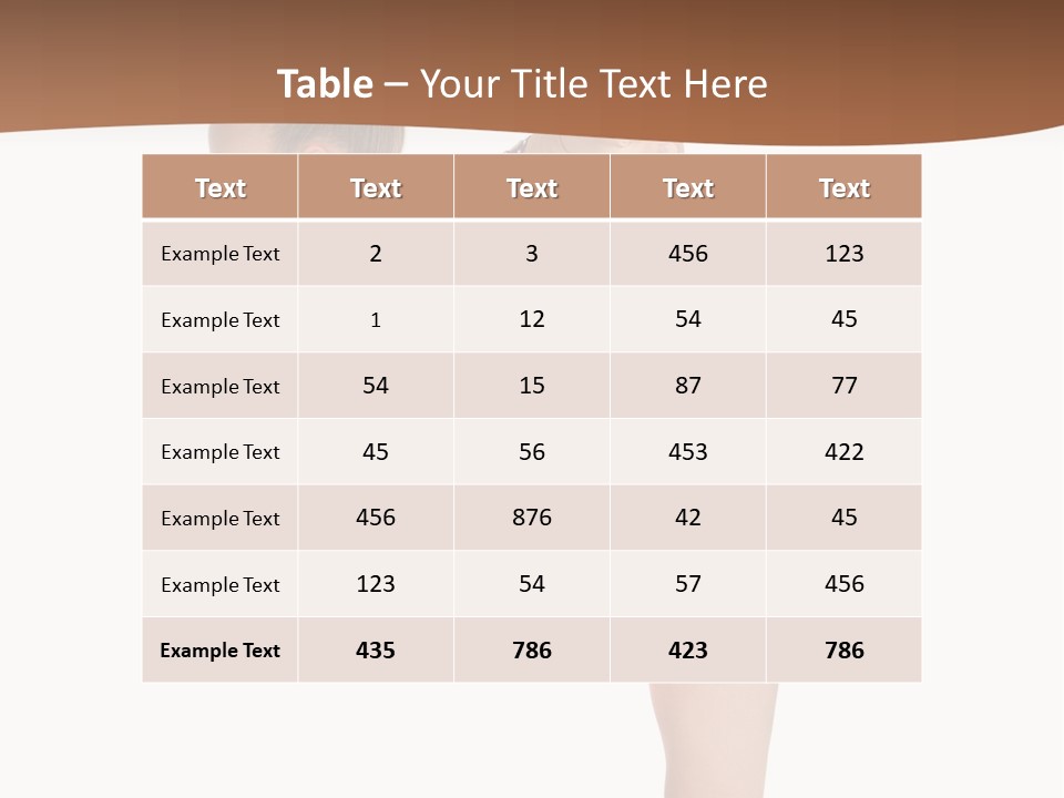 Candy Dessert Muffin PowerPoint Template