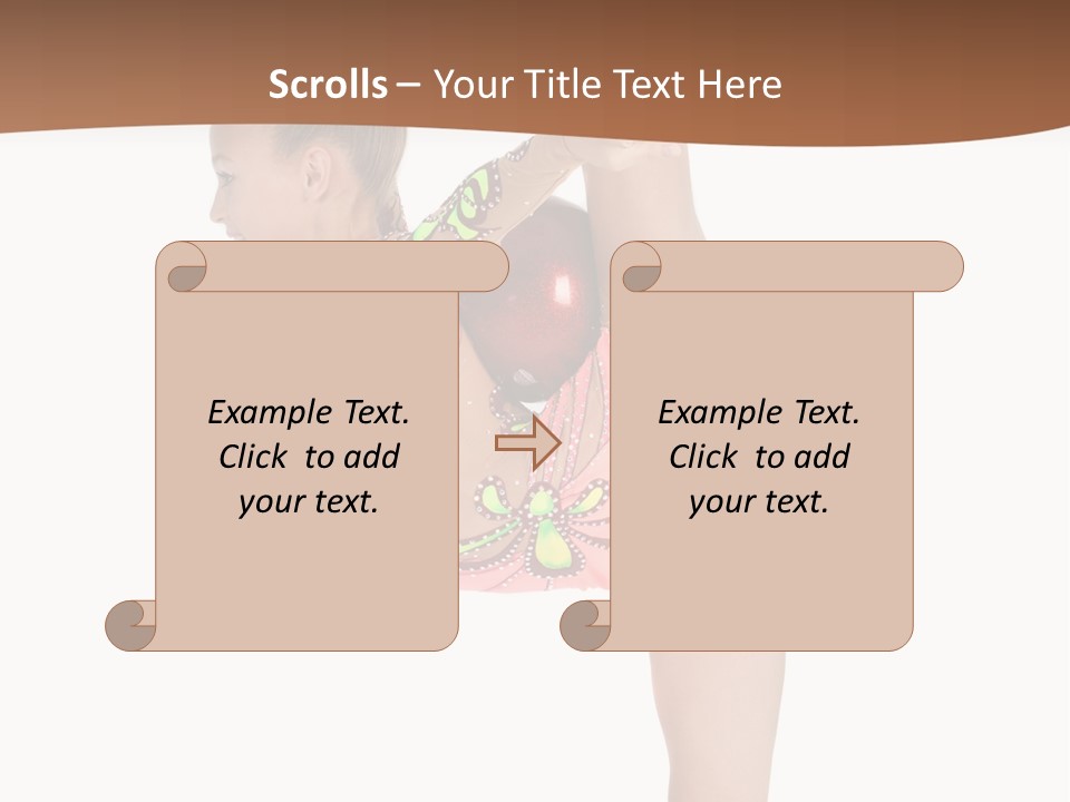 Candy Dessert Muffin PowerPoint Template