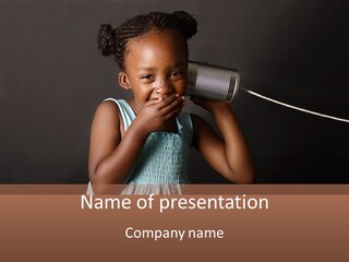 Studio Wired African PowerPoint Template