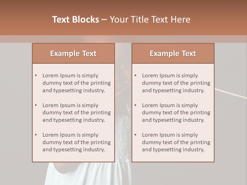 Studio Wired African PowerPoint Template