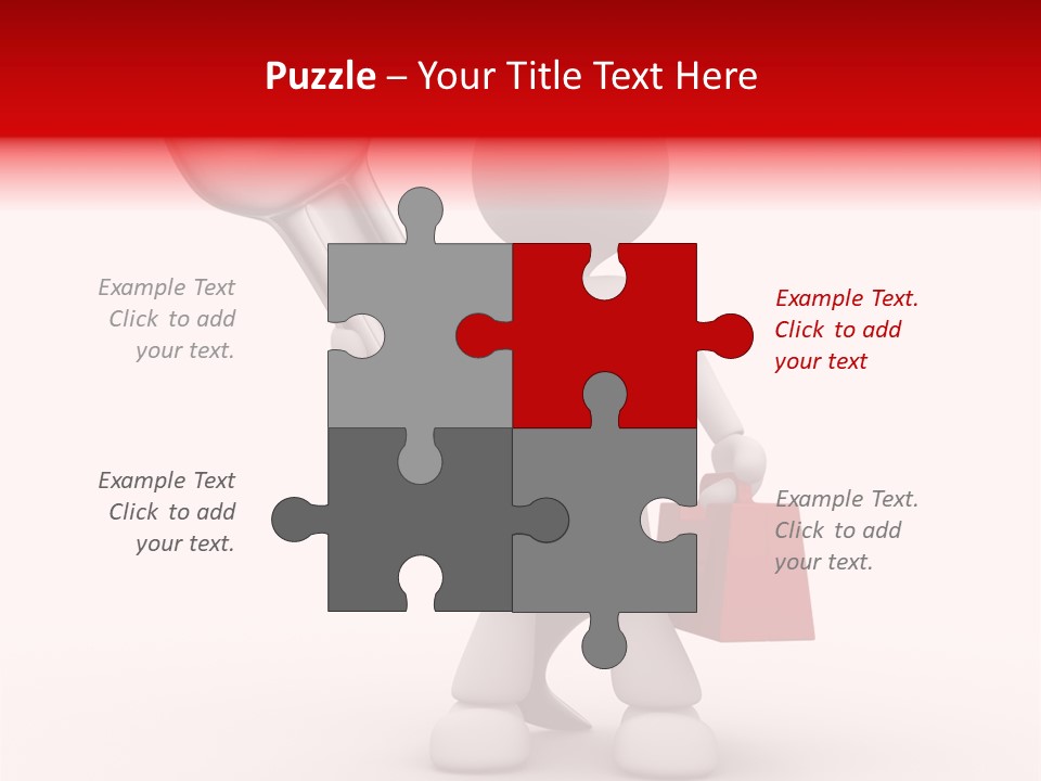 Guy Icon Abstract PowerPoint Template