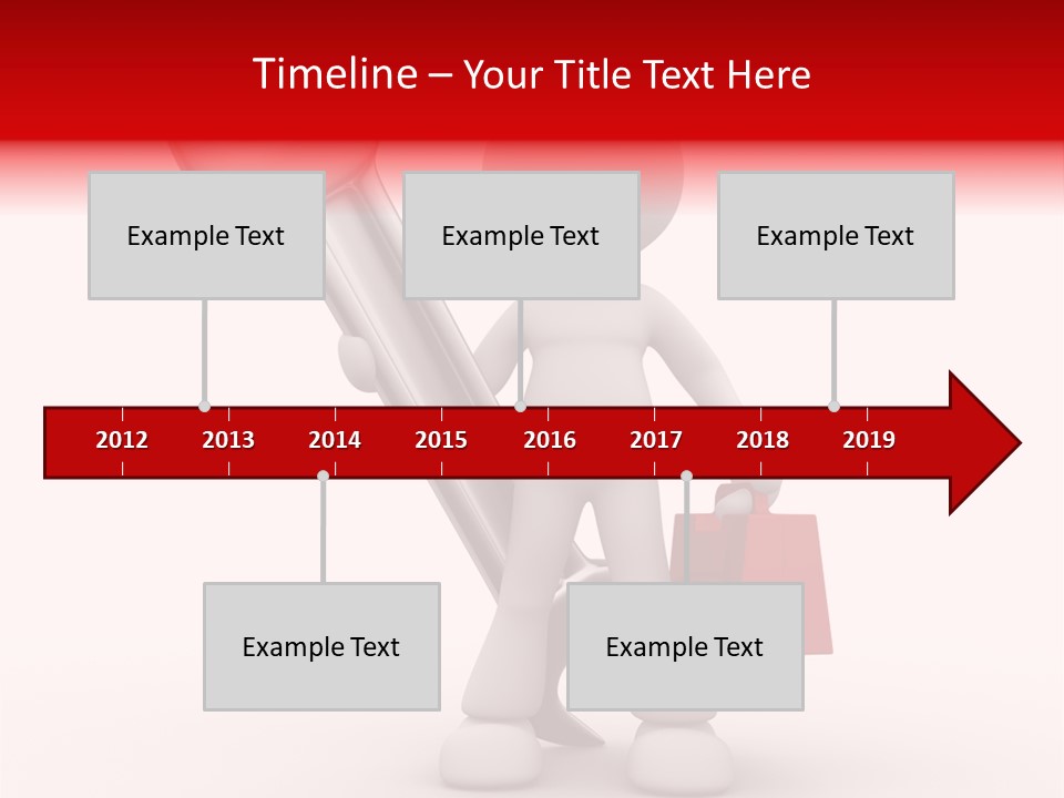 Guy Icon Abstract PowerPoint Template