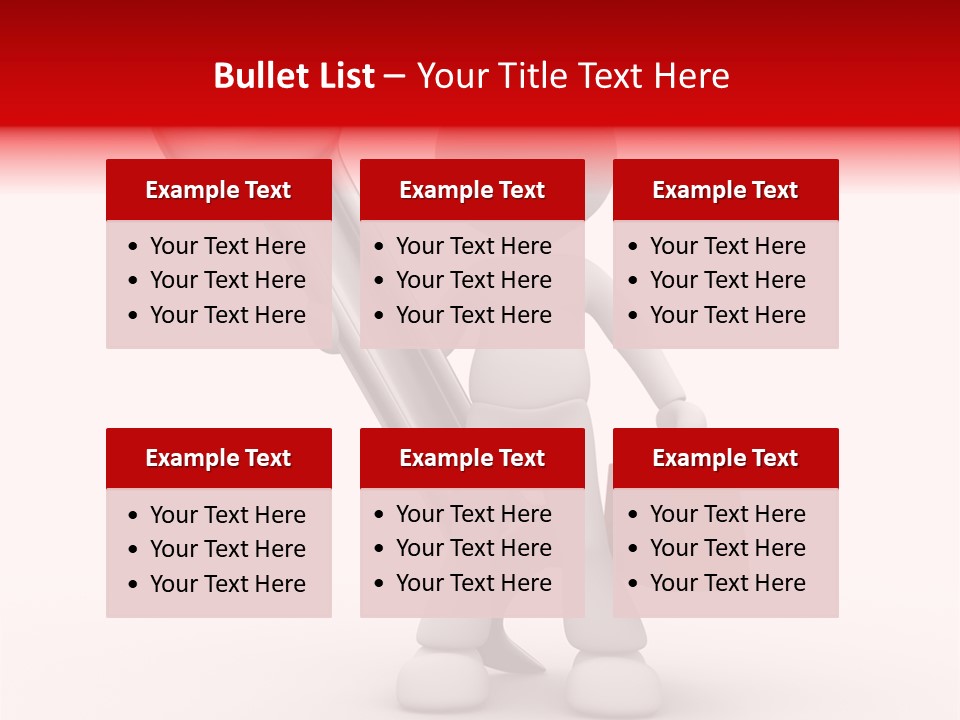 Guy Icon Abstract PowerPoint Template