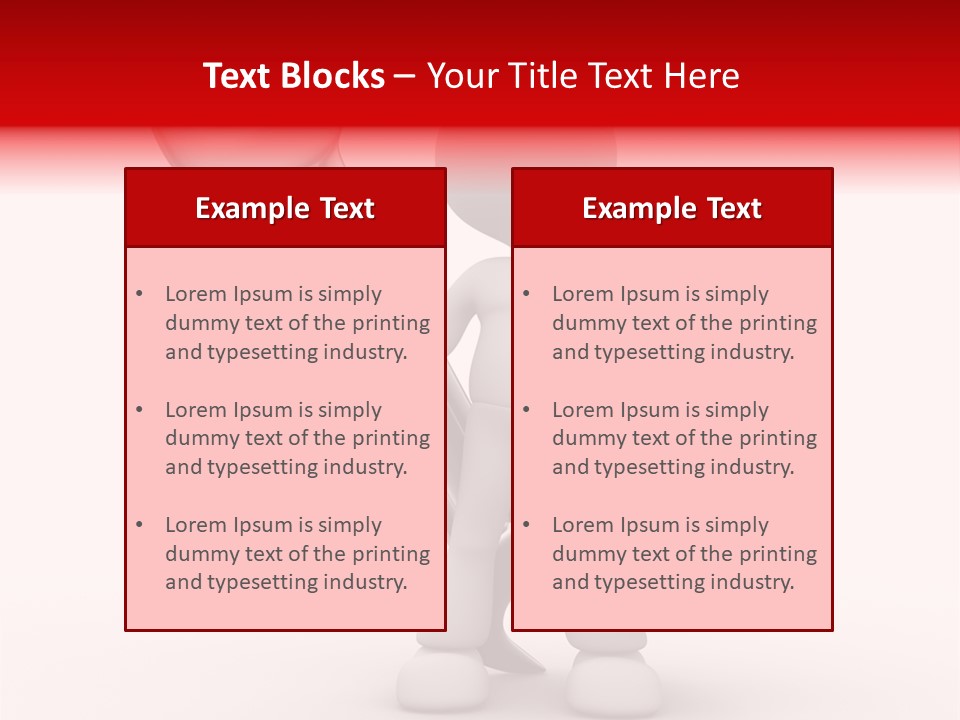 Guy Icon Abstract PowerPoint Template