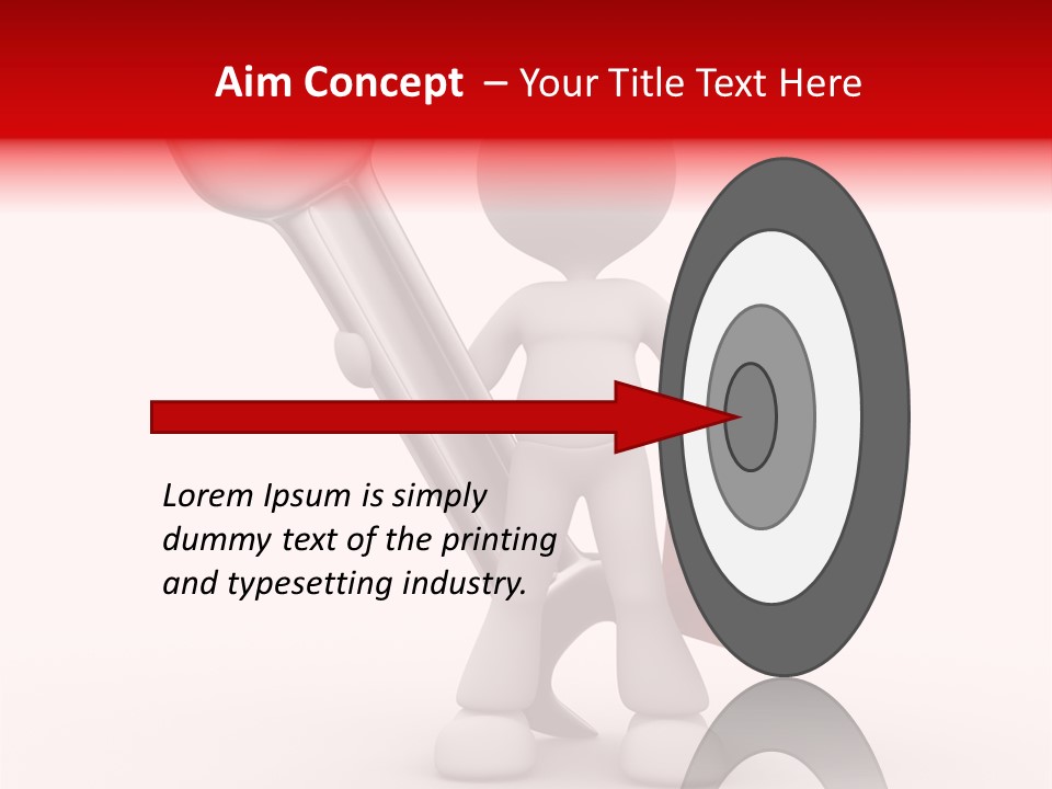 Guy Icon Abstract PowerPoint Template