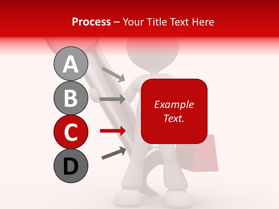 Guy Icon Abstract PowerPoint Template