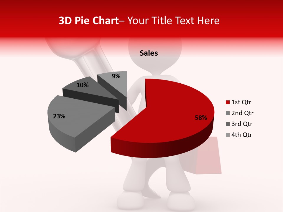 Guy Icon Abstract PowerPoint Template