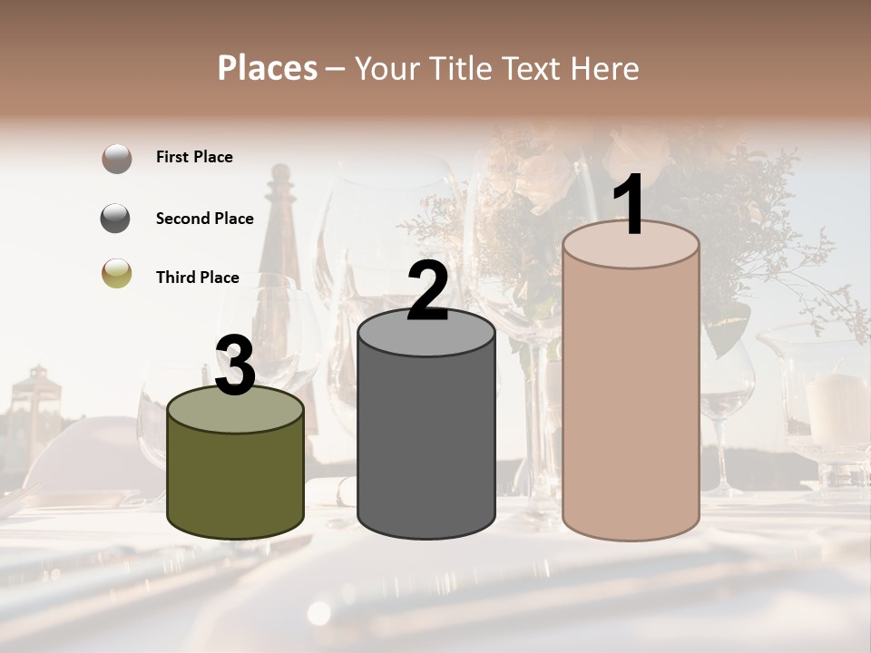 Party Luxury Arrangement PowerPoint Template