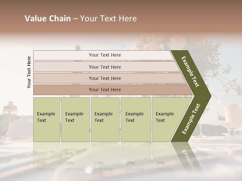 Party Luxury Arrangement PowerPoint Template