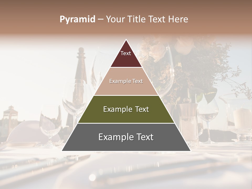 Party Luxury Arrangement PowerPoint Template