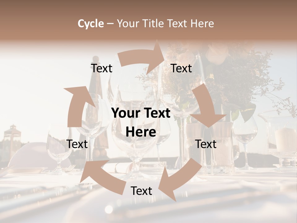Party Luxury Arrangement PowerPoint Template