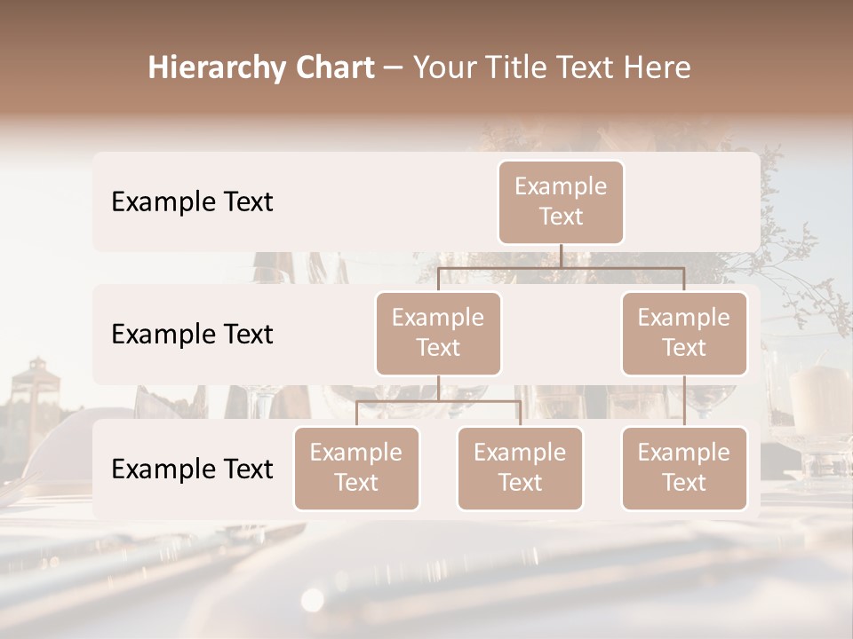 Party Luxury Arrangement PowerPoint Template