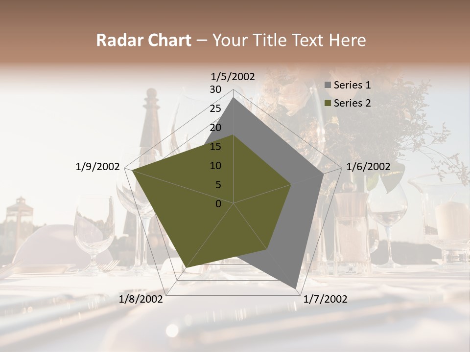 Party Luxury Arrangement PowerPoint Template