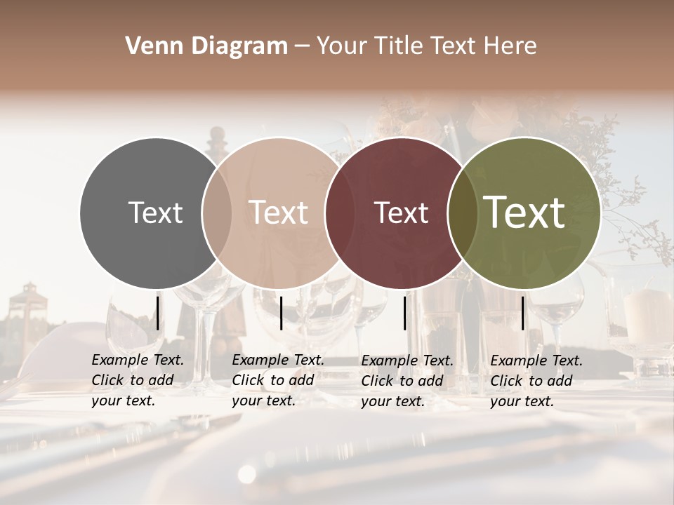 Party Luxury Arrangement PowerPoint Template