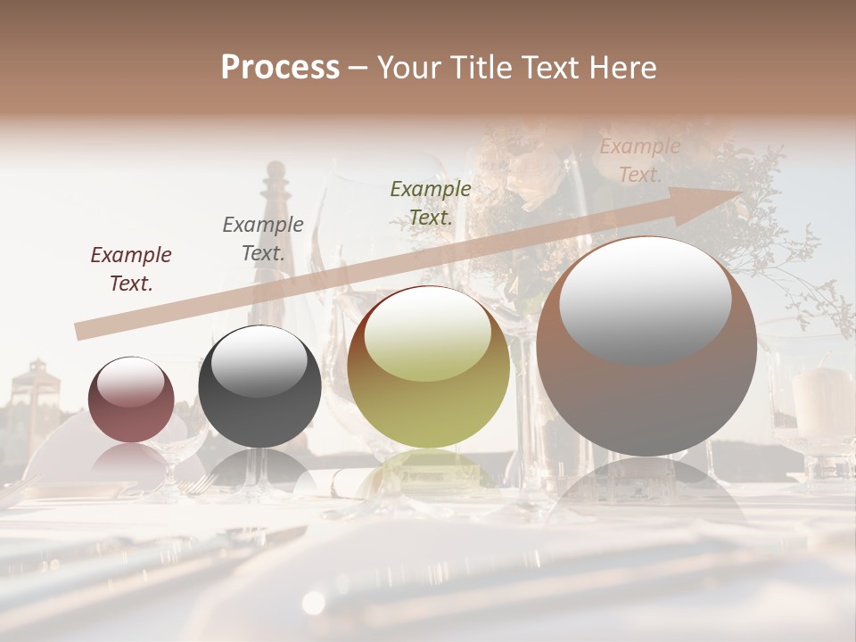 Party Luxury Arrangement PowerPoint Template