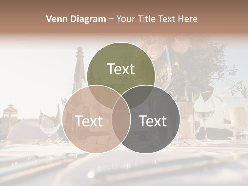 Party Luxury Arrangement PowerPoint Template