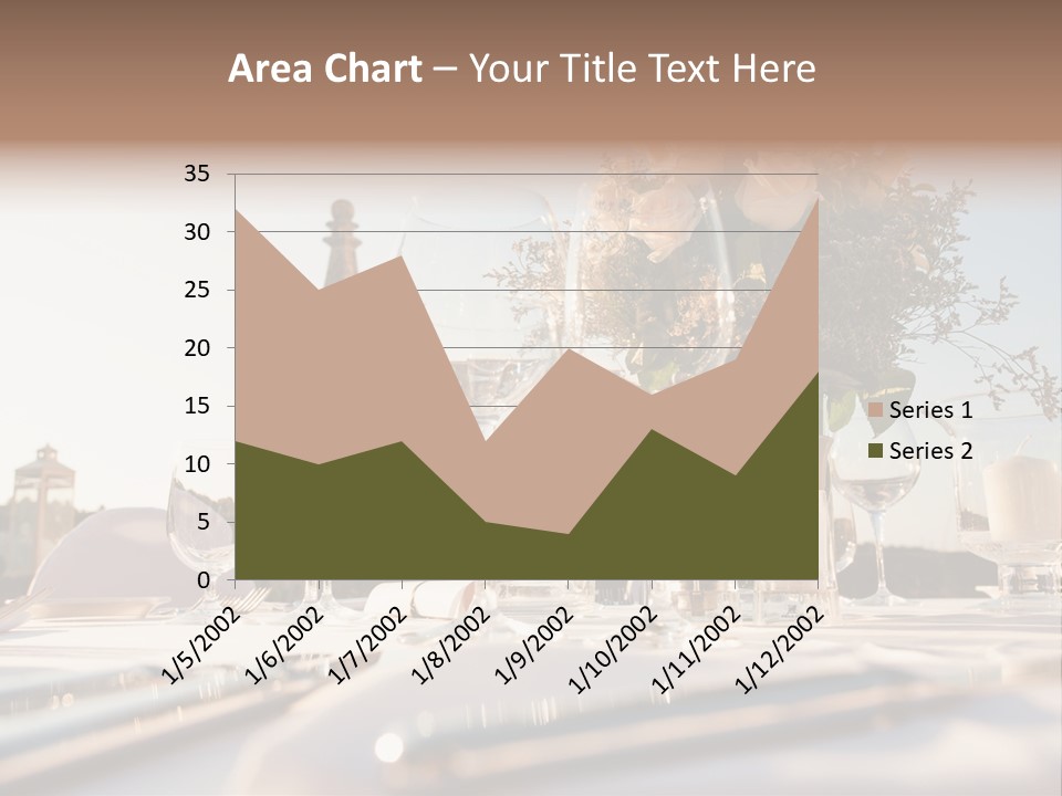Party Luxury Arrangement PowerPoint Template