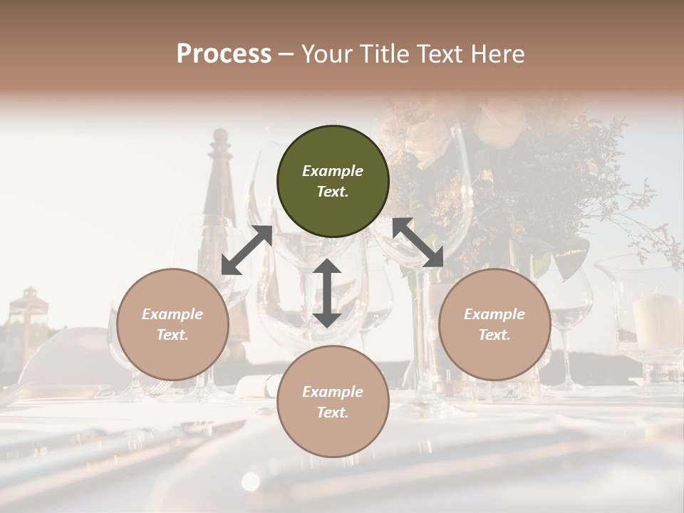 Party Luxury Arrangement PowerPoint Template