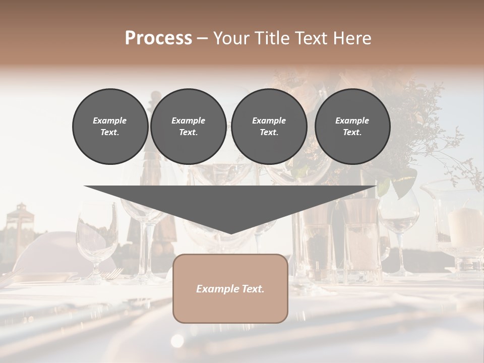 Party Luxury Arrangement PowerPoint Template