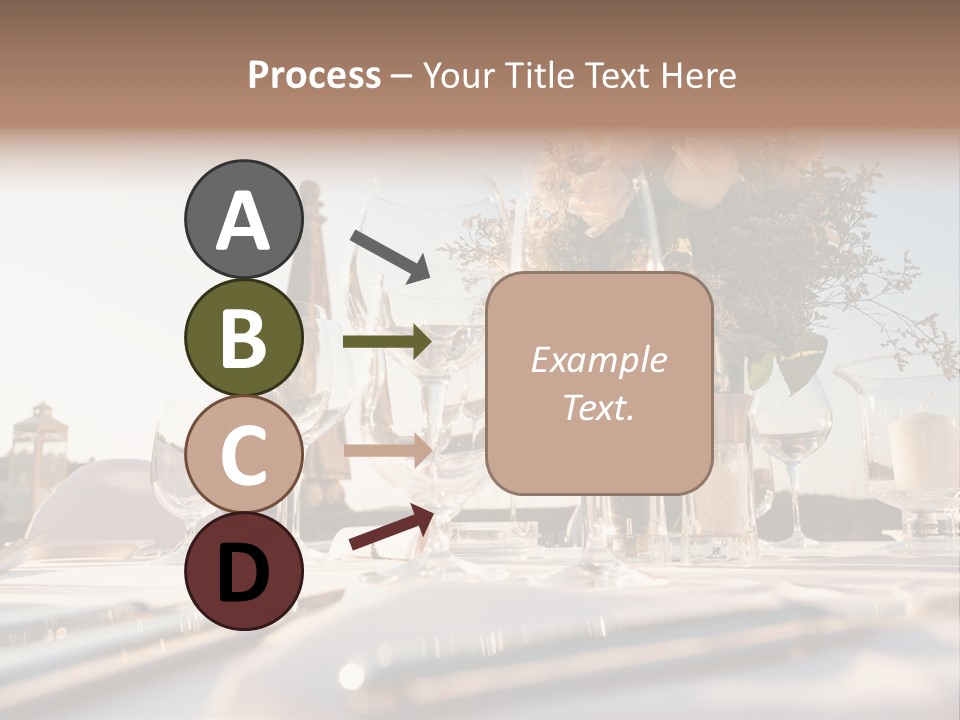 Party Luxury Arrangement PowerPoint Template