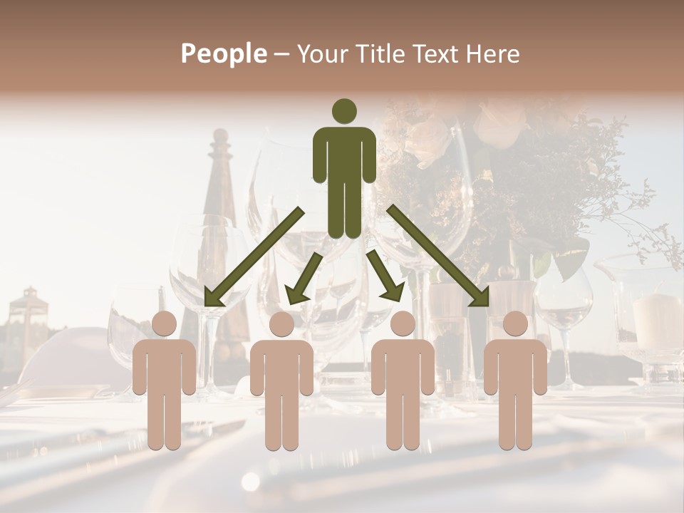 Party Luxury Arrangement PowerPoint Template