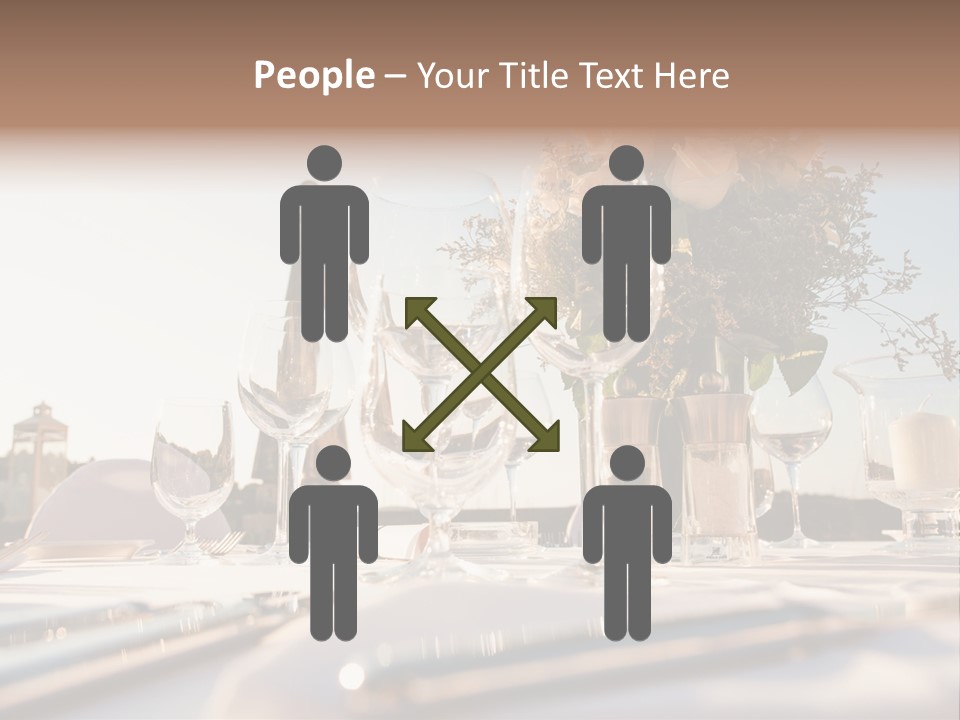 Party Luxury Arrangement PowerPoint Template