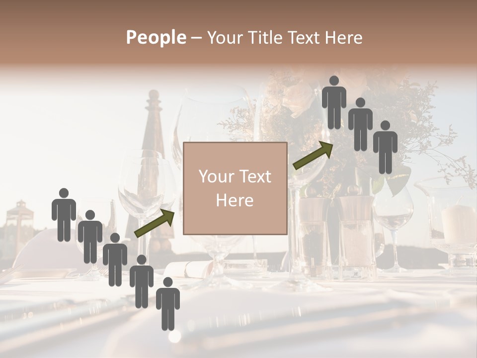 Party Luxury Arrangement PowerPoint Template