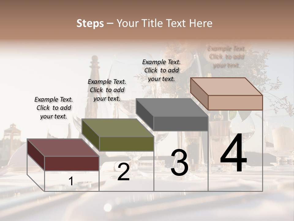Party Luxury Arrangement PowerPoint Template