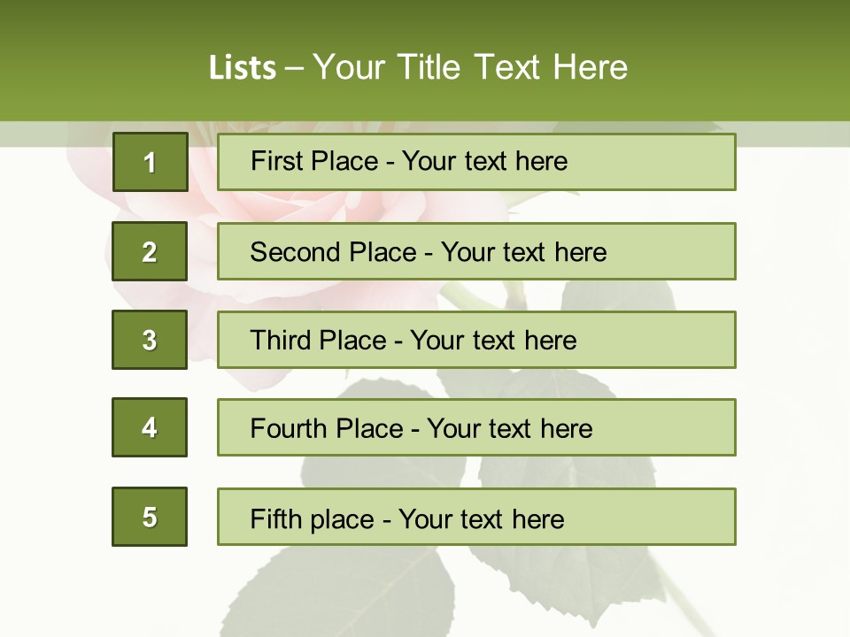 Nature Soft Cream PowerPoint Template