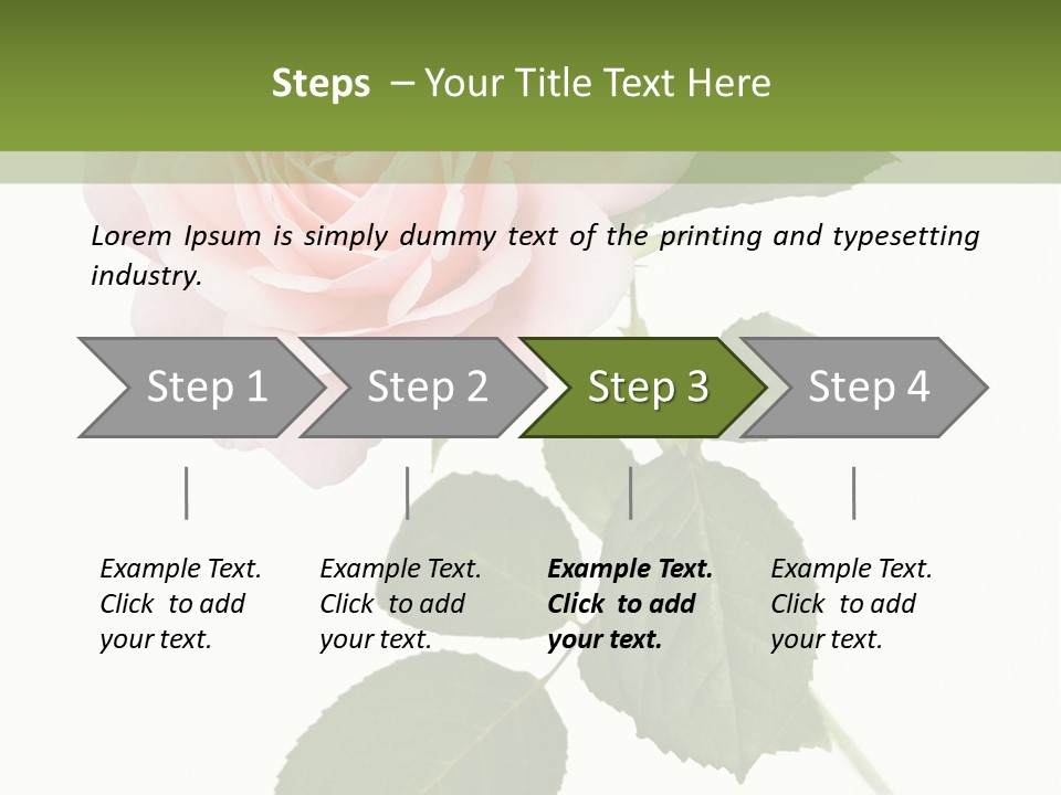 Nature Soft Cream PowerPoint Template