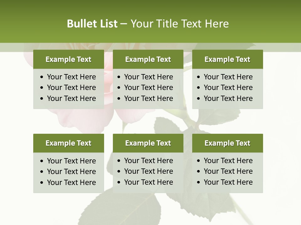 Nature Soft Cream PowerPoint Template