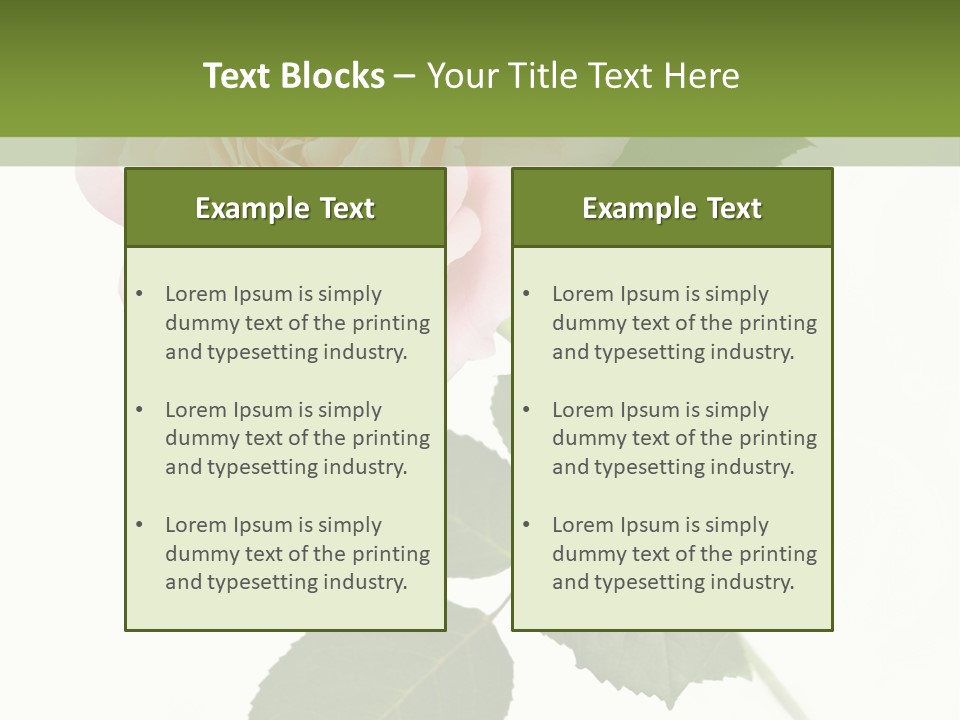 Nature Soft Cream PowerPoint Template