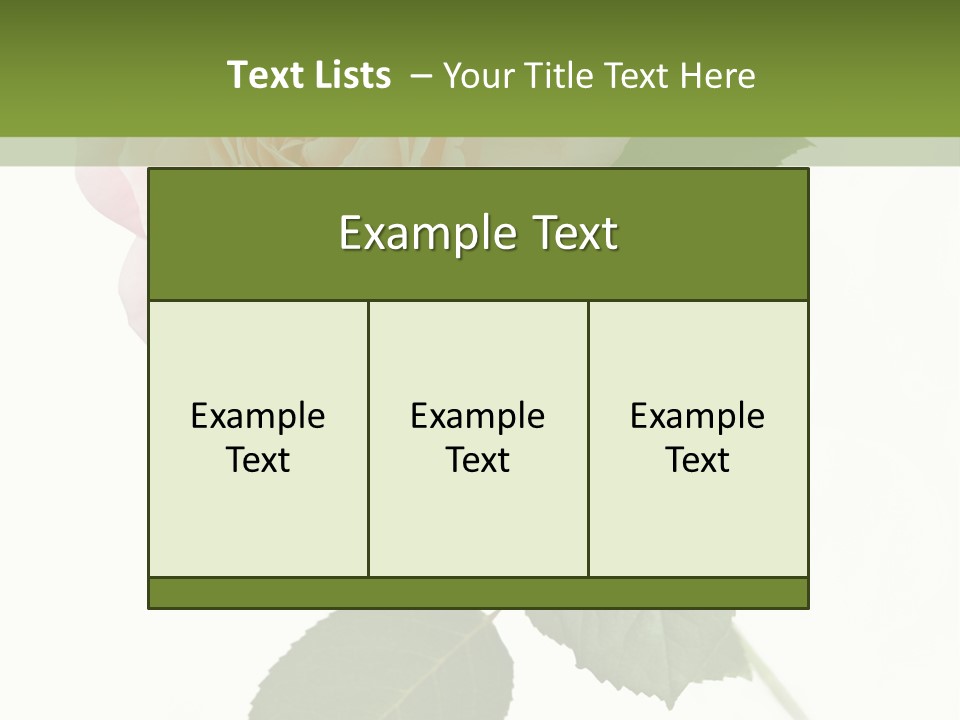 Nature Soft Cream PowerPoint Template