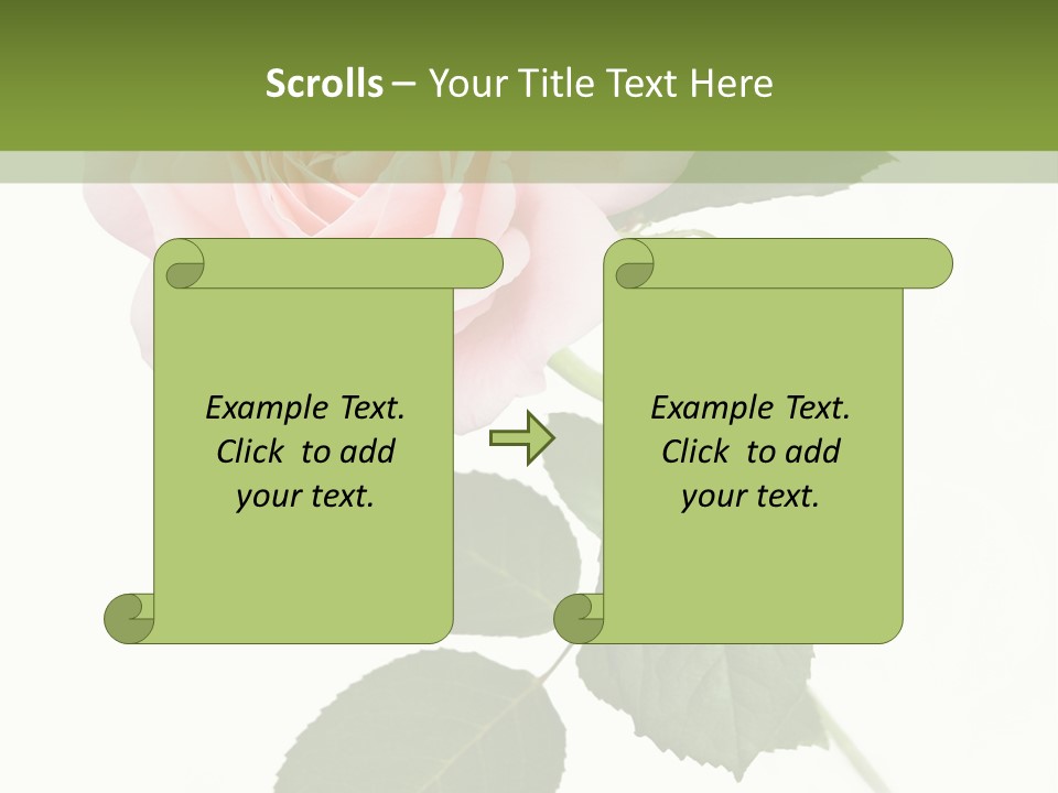 Nature Soft Cream PowerPoint Template