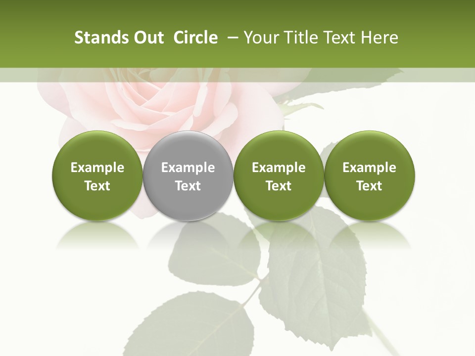 Nature Soft Cream PowerPoint Template